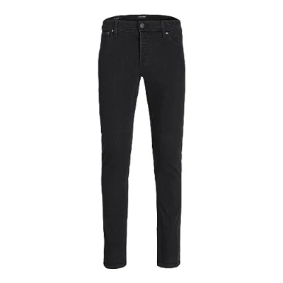 Image of Jack &amp; Jones Jjiglenn Jjoriginal Slim fit jeans, Men&#039;s, Size: 36x34, Black denim