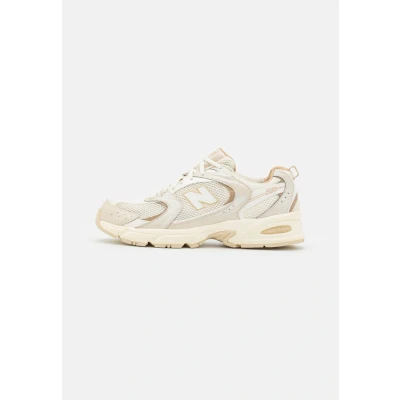 Image of New Balance 530 Unisex Trainers bone, Size: 4, Bone Imitation leather/ textile