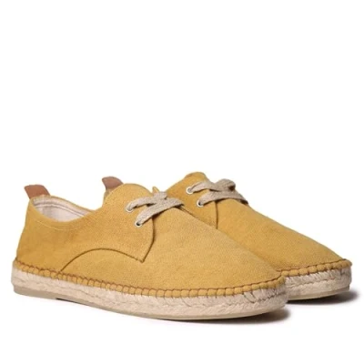 Image of Toni Pons Dixon Espadrilles, Men&#039;s, Size: 6.5, Ocre Textile