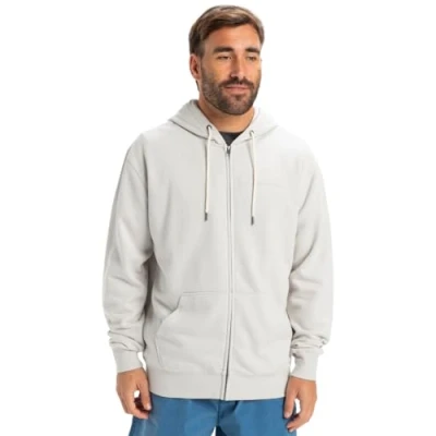 Image of Quiksilver SALT Durchgehendem Zipup sweatshirt, Size: XL, Grey