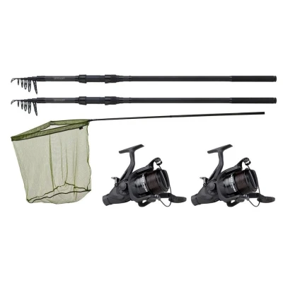 Image of JRC Defender 2 rod Combo Tele Carp Set 3.6m (3lb)