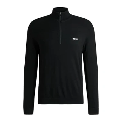 Image of BOSS Momentum Jumper, Men&#039;s, Size: Large, Black one