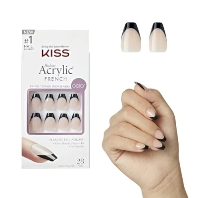 Image of Kiss Salon Acrylic French Colour Flame