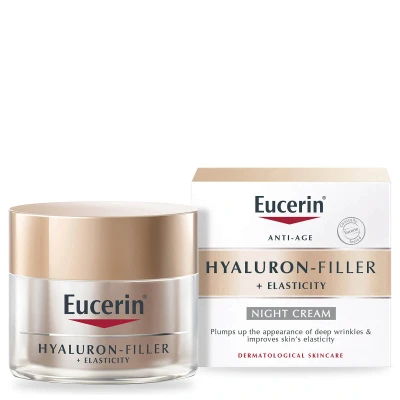 Image of Eucerin Hyaluron Filler + Elasticity Night Cream 50ml