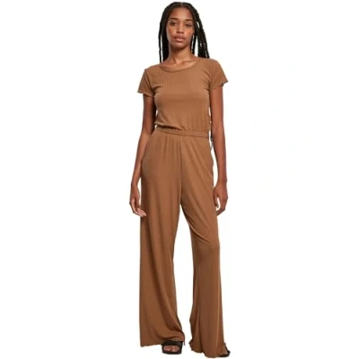 Image of Urban Classics Jumpsuit, Women&#039;s, Size: Large, Darktaupe