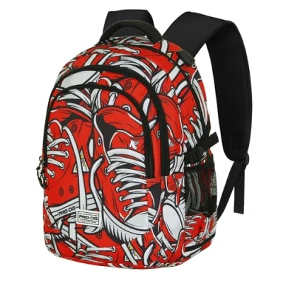 Image of PRO DG Unisex PLUS Running Backpack Sneak (pack of 1), Red, One Size,