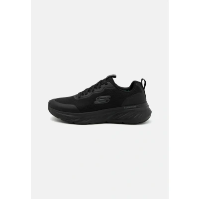 Image of Skechers Edgeride Trainers, Men&#039;s, Size: 6.5, Black Textile