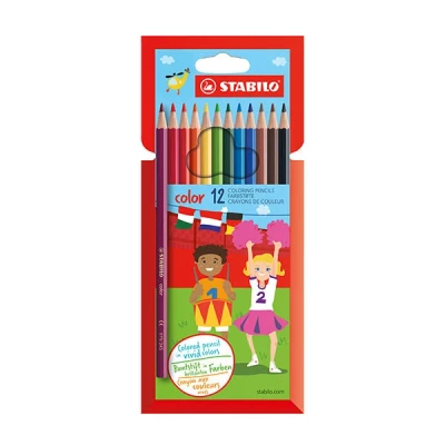 Image of Colouring Pencil STABILO color Pack of 12 Assorted Colours