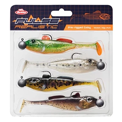 Image of Berkley Pulse Realistic Goby Prerigged 7cm Shad