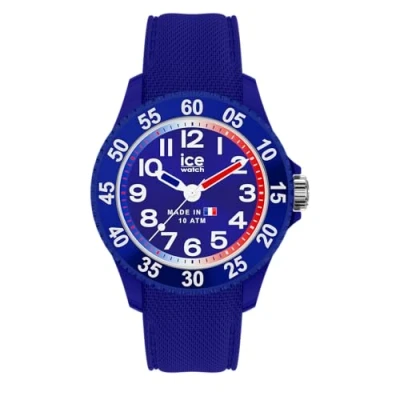 Image of Ice Watch Cocorico Watch, Men&#039;s, Size: Small, Cartoon blue white red s