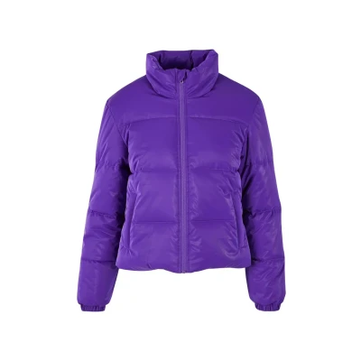 Image of Urban Classics Shark SKIN Puffer Winter jacket, Women&#039;s, Size: XXL, Realviolet