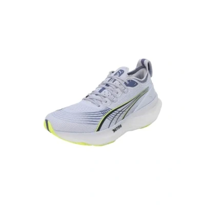 Image of Puma Foreverrun Nitro Trail running shoes, Men&#039;s, Size: 9.5, Cool weather yellow alert Synthetics/textile