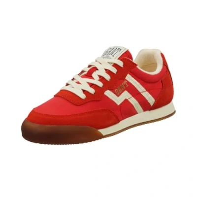 Image of GANT Beylana Trainers, Women&#039;s, Size: 3, Red Suede