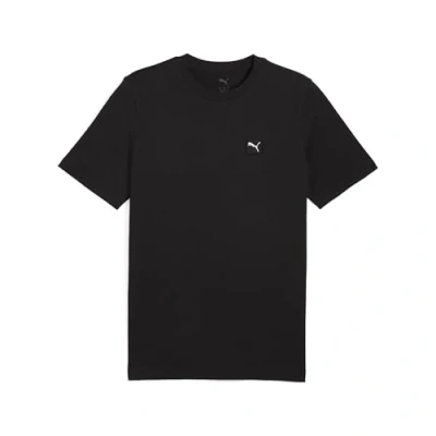 Image of Puma Elevated TEE Basic Tshirt, Men&#039;s, Size: Large, Black