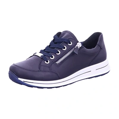 Image of ara Osaka Trainers, Women&#039;s, Size: 8, Blau Leather