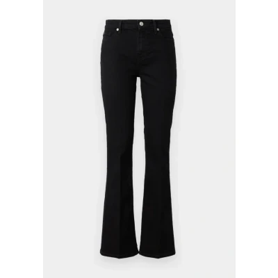 Image of Tommy Hilfiger Bootcut jeans, Women&#039;s, Size: 24x30, Black