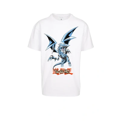 Image of Upscale by Mister Tee YU GHI OH EYES Dragon HE Print Tshirt, Men&#039;s, Size: Large, White