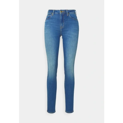 Image of Lee Scarlett HIGH Jeans Skinny Fit, Women&#039;s, Size: 29x29, Blue denim