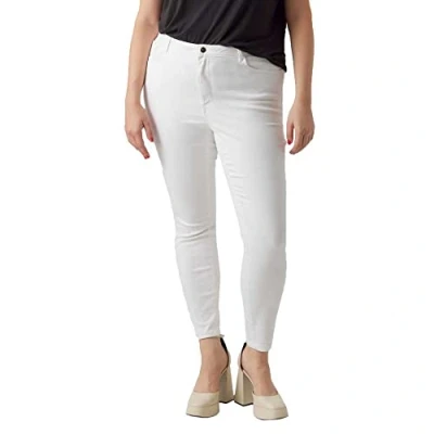 Image of Vero Moda Curve Vmphia Jeans Skinny Fit, Women&#039;s, Size: 54x32, Bright white