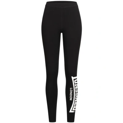 Image of Lonsdale Merridge Leggings Trousers, Women&#039;s, Size: XL, Black white