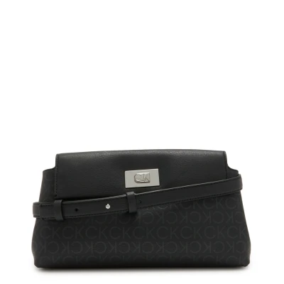 Image of Calvin Klein PUSH Shoulder BAG Handbag, Women&#039;s, Size: One Size, Black