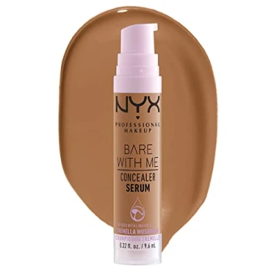 Image of NYX Professional Makeup Bare With Me Concealer Serum 9.6ml (Various Shades) Deep Golden