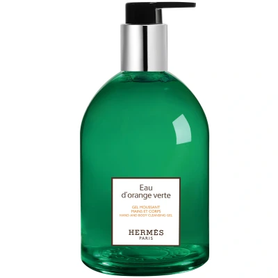 Image of Hermès Eau D&#039;Orange Verte Hand and Body Cleansing Gel Bottle 300ml