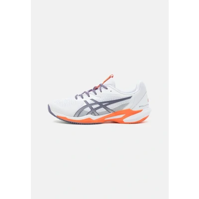 Image of ASICS Men&#039;s Solution Speed Ff 3 Clay Sneaker, White Greyish Purple, 9.5 UK