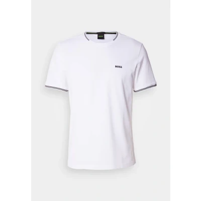 Image of BOSS TAUL Basic Tshirt, Men&#039;s, Size: 5XL, White
