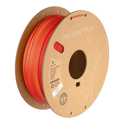 Image of Polymaker Polyterra PLA Dual Color 1.75mm 1kg Sunrise (Red Yellow)