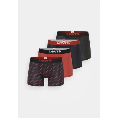 Image of Levi&#039;s MEN LOGO 4 PACK Pants, Men&#039;s, Size: Small, Black/red