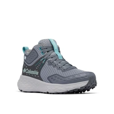 Image of Columbia Konos TRS Outdry MID Hiking shoes, Women&#039;s, Size: 9, Grey steel/teal Textile/synthetics