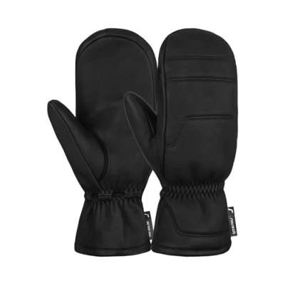 Image of Reusch Sense Mitten Unisex Multisport Gloves, Outdoor Mittens for Men and Women Full Leather