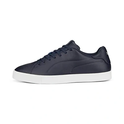 Image of Puma Golf Fusion Classic shoes, Men&#039;s, Size: 8.5, Navy blazer Leather