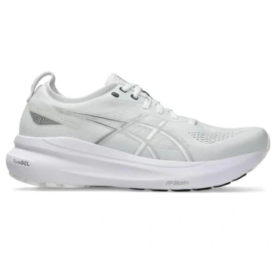 Image of Asics Gelkayano 31 Road running shoes, Men&#039;s, Size: 8.5, White/concrete Textile/synthetics