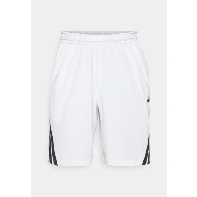Image of adidas Performance Stripes Short Sports shorts, Men&#039;s, Size: Mx9&quot;, White/black