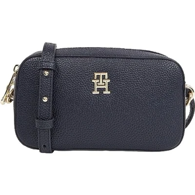 Image of Tommy Hilfiger Emblem Camera BAG Across body bag, Women&#039;s, Size: One Size, Space blue