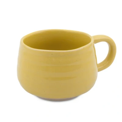 Image of Jamie Oliver Coffee Mug / Cup Big Love Yellow 375 ml