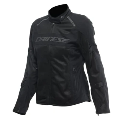 Image of Dainese Air Frame 3 Tex Jacket Wmn Summer Motorcycle with Removable Windproof Lining Women Black/Black/Black, 48