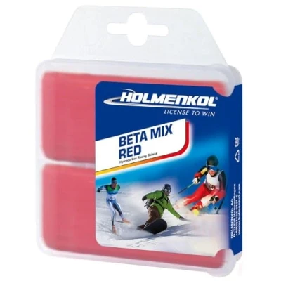 Image of Holmenkol Betamix Red 2x35g Ski and snowboard wax