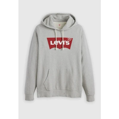 Image of Levi&#039;s Graphic HOOD Sweatshirt, Men&#039;s, Size: XS, Heather gray