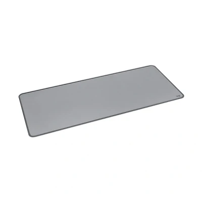 Image of Logitech Desk Mat Studio Series, Multifunctional Large Pad, Extended Mouse Mat, Office Protector with Anti slip Base, Spill resistant Durable Design Grey
