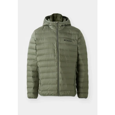 Image of Columbia LAKE 22 II Hooded Jacket Down jacket, Men&#039;s, Size: Small, Stone green