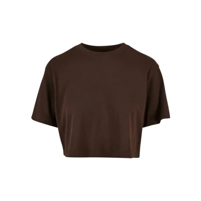 Image of Urban Classics Basic Tshirt, Women&#039;s, Size: 4XL, Brown