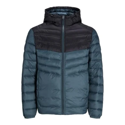 Image of Jack &amp; Jones Puffer Winter jacket, Men&#039;s, Size: XS, Magical forest