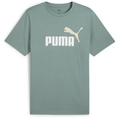 Image of PUMA Unisex Ess 2 Color No. 1 Logo Tee Tees (Pack of 1)