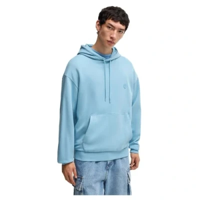 Image of HUGO Hoodie, Men&#039;s, Size: Large, Light blue four