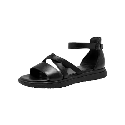 Image of Tamaris Comfort Damen Flache Sandale BLACK (36)