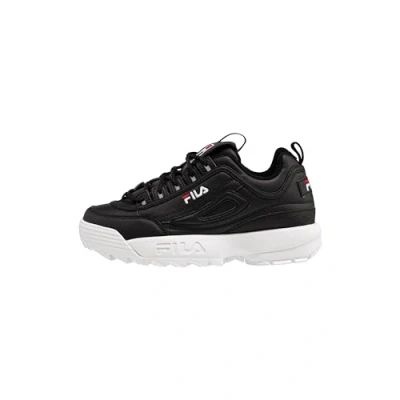 Image of Fila Disruptor Trainers, Women&#039;s, Size: 4.5, Black shoes
