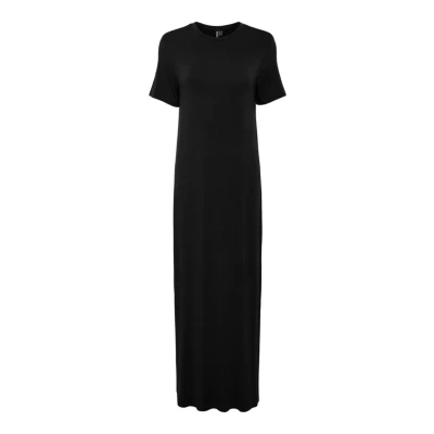 Image of Pieces Pcsofia Dress Maxi dress, Women&#039;s, Size: Medium, Black